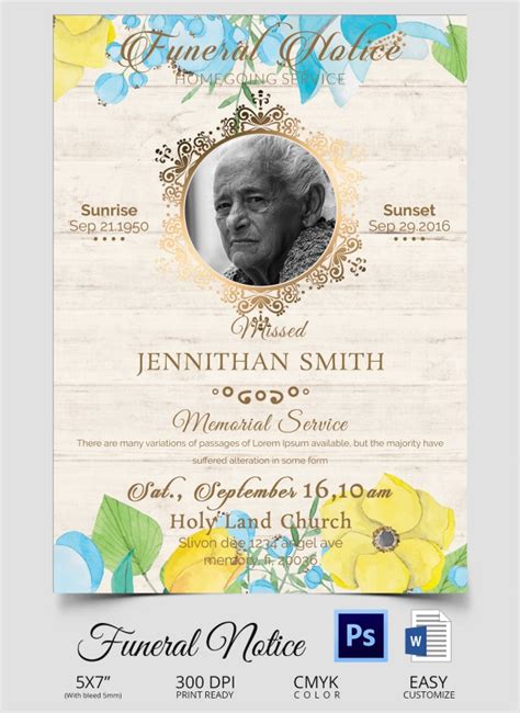 Funeral Notices .